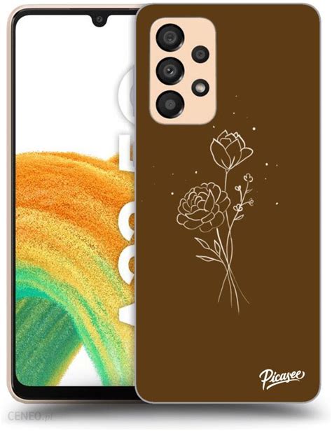 Ultimate Case Pro Samsung Galaxy A A G Brown Flowers