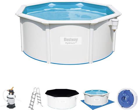 Bestway Hydrium Stahlwandpool 300 X 120 Cm Komplett Set Mit