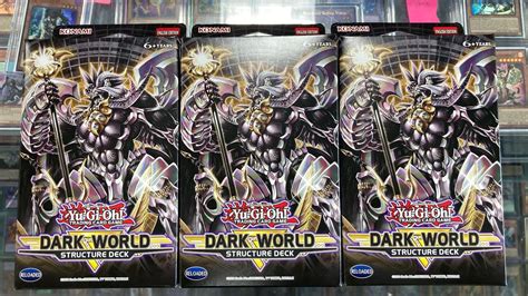 Opening The New Dark World Structure Deck Yu Gi Oh Youtube