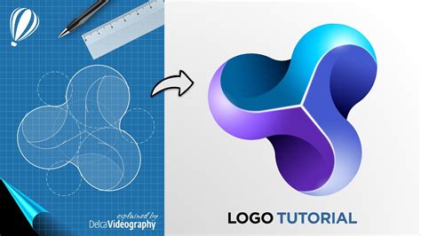 CONOCE El PASO A PASO Para CREAR Este LOGO En CorelDRAW TUTORIAL