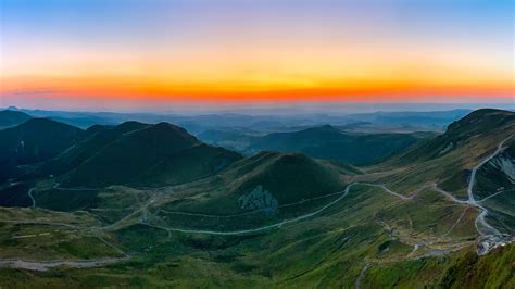 Puy De Sancy Lever De Soleil Au Sommet Du Puy De Sancy