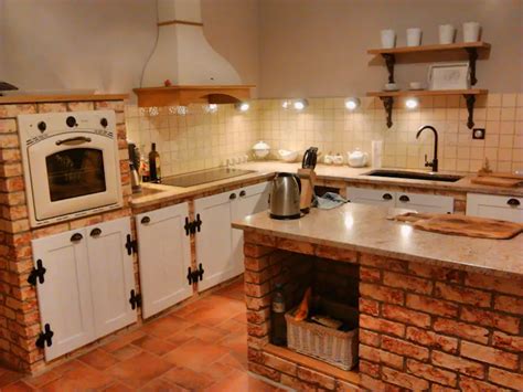 Kitchen Bricks Spectacular Ideas Homify Brick Kitchen Rustic