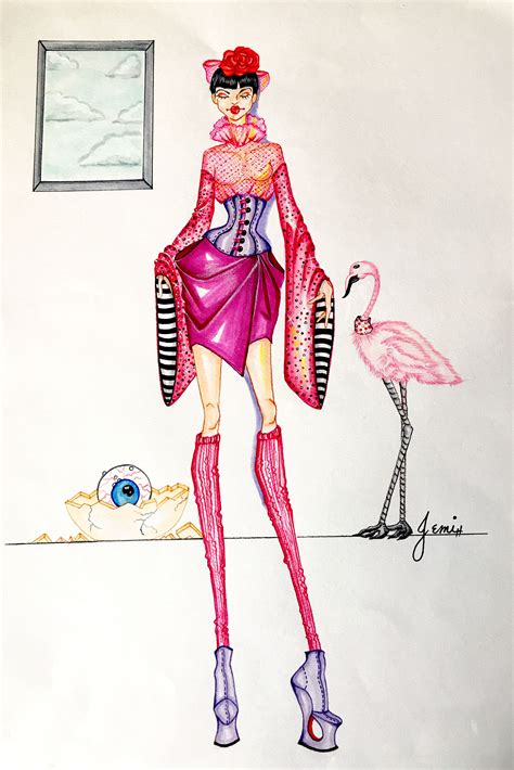 Demonstration On Sequins Fashion Illustration Illustration Fashion Show