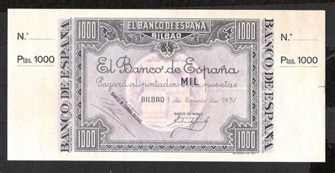 Spanje 1000 Pesetas 1937 Pick S567a Catawiki