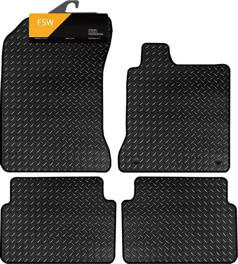 Fsw Tailored Car Mats Laguna Heavy Duty Mm Rubber