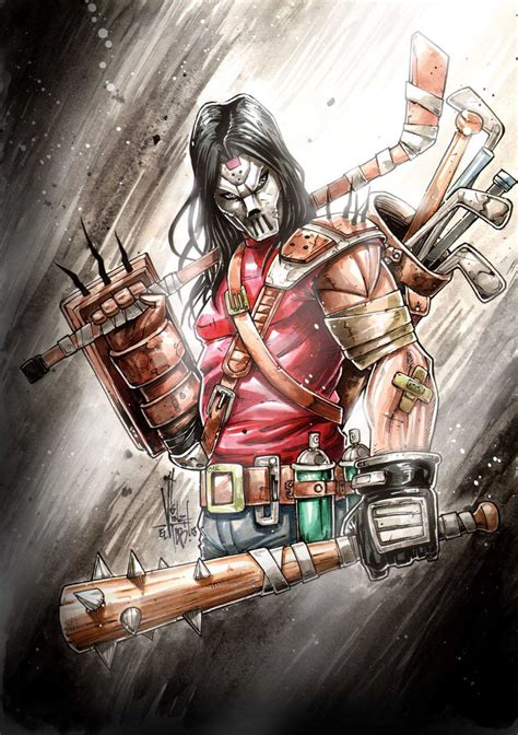 Casey Jones Tmnt By Vinz El On Deviantart