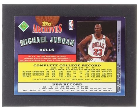 Michael Jordan 1992 93 Topps Archives 52 Pristine Auction