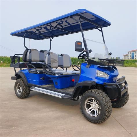 Kw Motor Seater Electric Hunting Lifted Golf Cart For Resorts