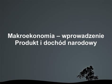 Makroekonomia wprowadzenie Produkt i dochód narodowy PDF Free Download