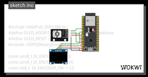 Esp32 And Rotary Encoder Wokwi Esp32 Stm32 Arduino Simulator