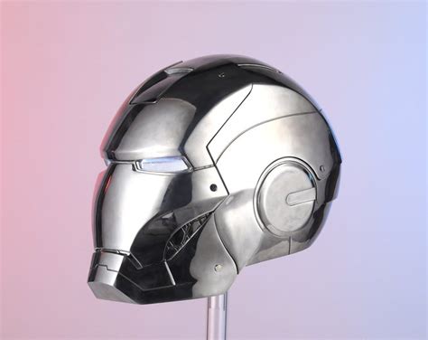 Iron Man Helmet Metal Mark 2 Ironman Helmet MK2 Iron Man Cosplay 1/1 ...