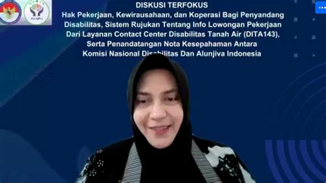 Koperasi Disabilitas Upaya Kemenkop Ukm Sediakan Wadah Untuk