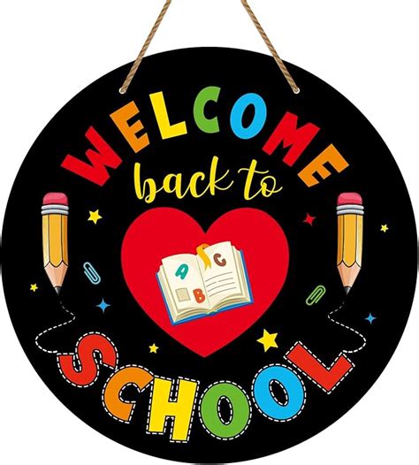 Amazon Waahome Welcome Sign For Classroom Door Decorations