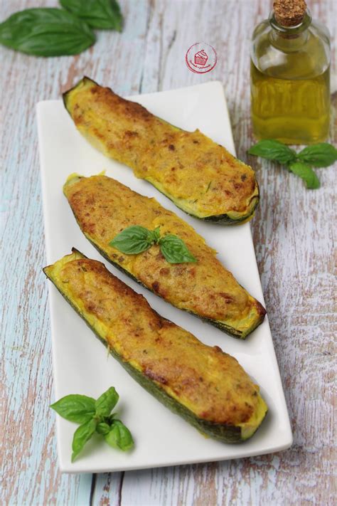 Zucchine Ripiene Cotte Nella Friggitrice Ad Aria Cucinando E Pasticciando