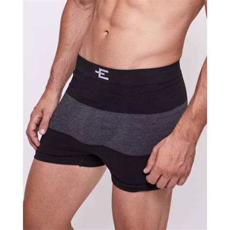 Boxer Hombre Seamless Rayado Negro Talle L La An Nima Online