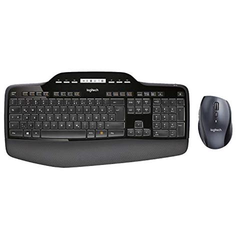 Logitech MK710 Wireless Keyboard and Mouse Combo — Includes Keyboard ...