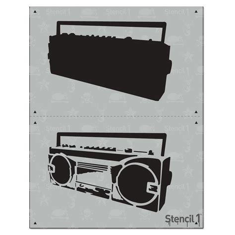 Stencil1 Boom Box 2 Layer Stencil S12l06 The Home Depot