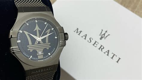 Maserati Potenza Chronograph Stainless Steel Mens Watch R