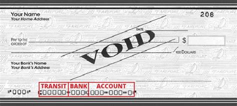 What Does A Void Cheque Look Like