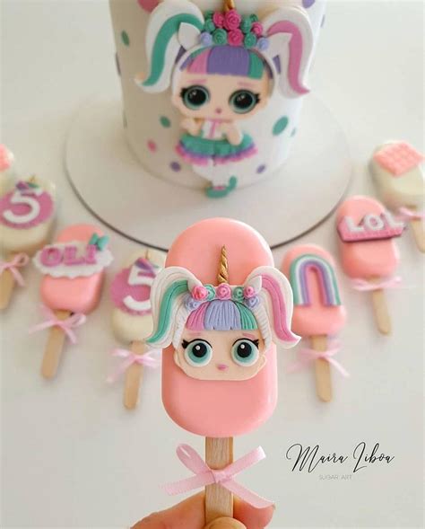 Lol Unicorn Decorated Cake By Maira Liboa Cakesdecor