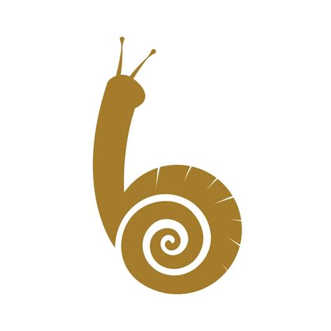 Premium Vector Snail Logo Template Vector Icon Illustration Design