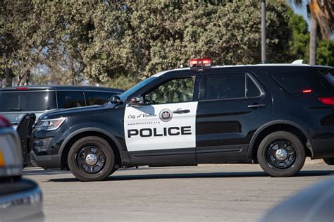 A City Of Ventura Police Department Logo And City Seal On A Police Suv ...