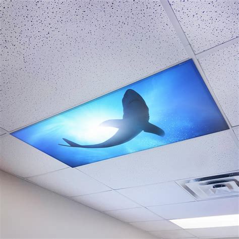 OCTO LIGHTS Magnetic Fluorescent Light Covers for Ceiling Lights