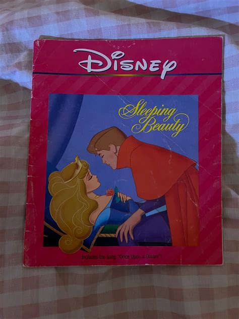 Disneys Sleeping Beauty Read Along Book 1990 No Cassette Etsy Uk