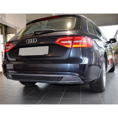 Difusor Trasero Para Audi A4 B8 Sline Look Facelift