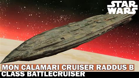 Star Wars Raddus B Ship Breakdown Youtube