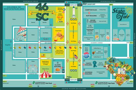 Fairgrounds Map | South Carolina State Fair