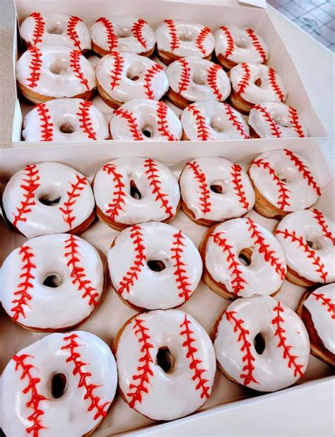 Baseball Donuts 2024