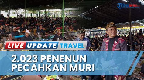 Ribuan Penenun Pecahkan Rekor Muri Di Lombok Tengah Selesaikan Kain