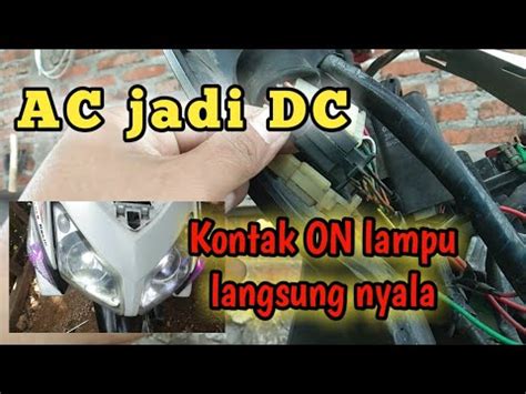 Cara Merubah Arus AC Ke DC Vario Karbu Beat Karbu YouTube