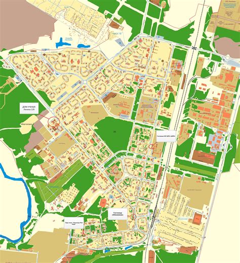 Карта Обнинск подробная - Скачать карту
