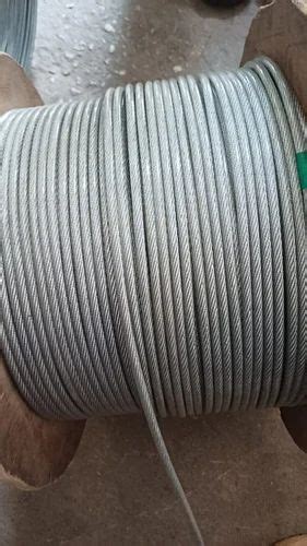 Stainless Steel Mm Pvc Coated Wire Ropes M At Meter In