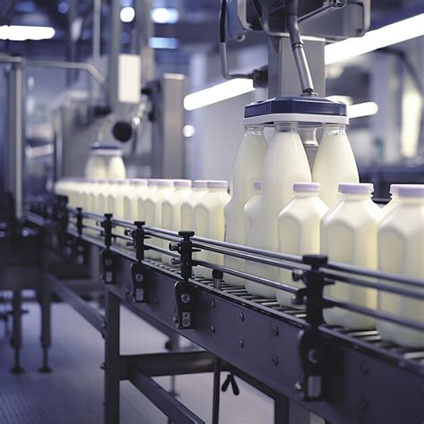 Dairy Milk Factory Production | Premium AI-generated image