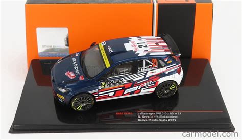 IXO MODELS RAM793LQ Scale 1 43 VOLKSWAGEN POLO GTi R5 N 21 RALLY