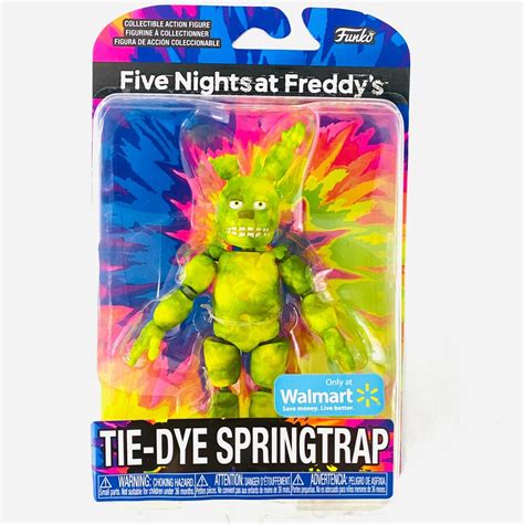 Five Nights At Freddy S Tie Dye Springtrap Action Figure Funko Fnaf