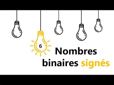 Pr Sentation Des Nombres Binaires Sign S Darija