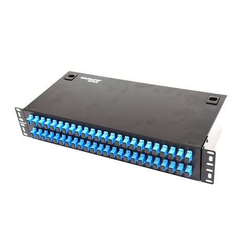 U Sc Odf Port Rack Mounted Optical Fiber Distribution Patch Panel