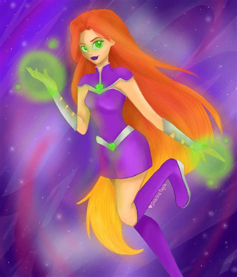 Dc Superhero Girls Starfire By Xxjinx Starxx On Deviantart