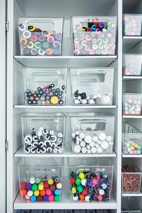 How I Organize My Art Supplies The Happy Ever Crafter Inc