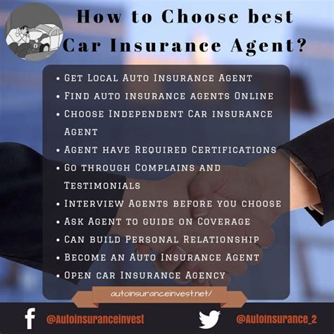 How To Choose Best Car Insurance Agent Best Car Insurance Car