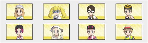 Pokemon Sun Haircuts Hairstyles In Pokemon Ultra Sun And Ultra Moon