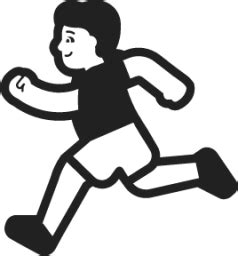 "person running" Emoji - Download for free – Iconduck