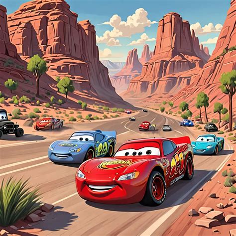 The Radiator Springs Grand Prix Race