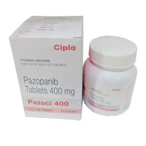 Pazopanib Pazoci Mg Tablet At Rs Bottle Pazopanib Tablets In