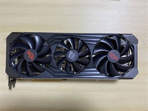 目立った傷や汚れなし美品PowerColor Red Devil Radeon RX 6900 XT 16GBD6 3DHE OCの