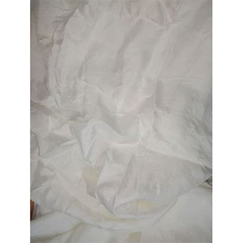 plain handloom silk fabric, Color : Off white at Rs 500 / Meter in ...